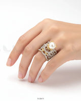 Queen's Vintage Treasure Ring Finger Ring - Zeesy Jewellery Pakistan | Premium Artificial & Imitation Jewellery