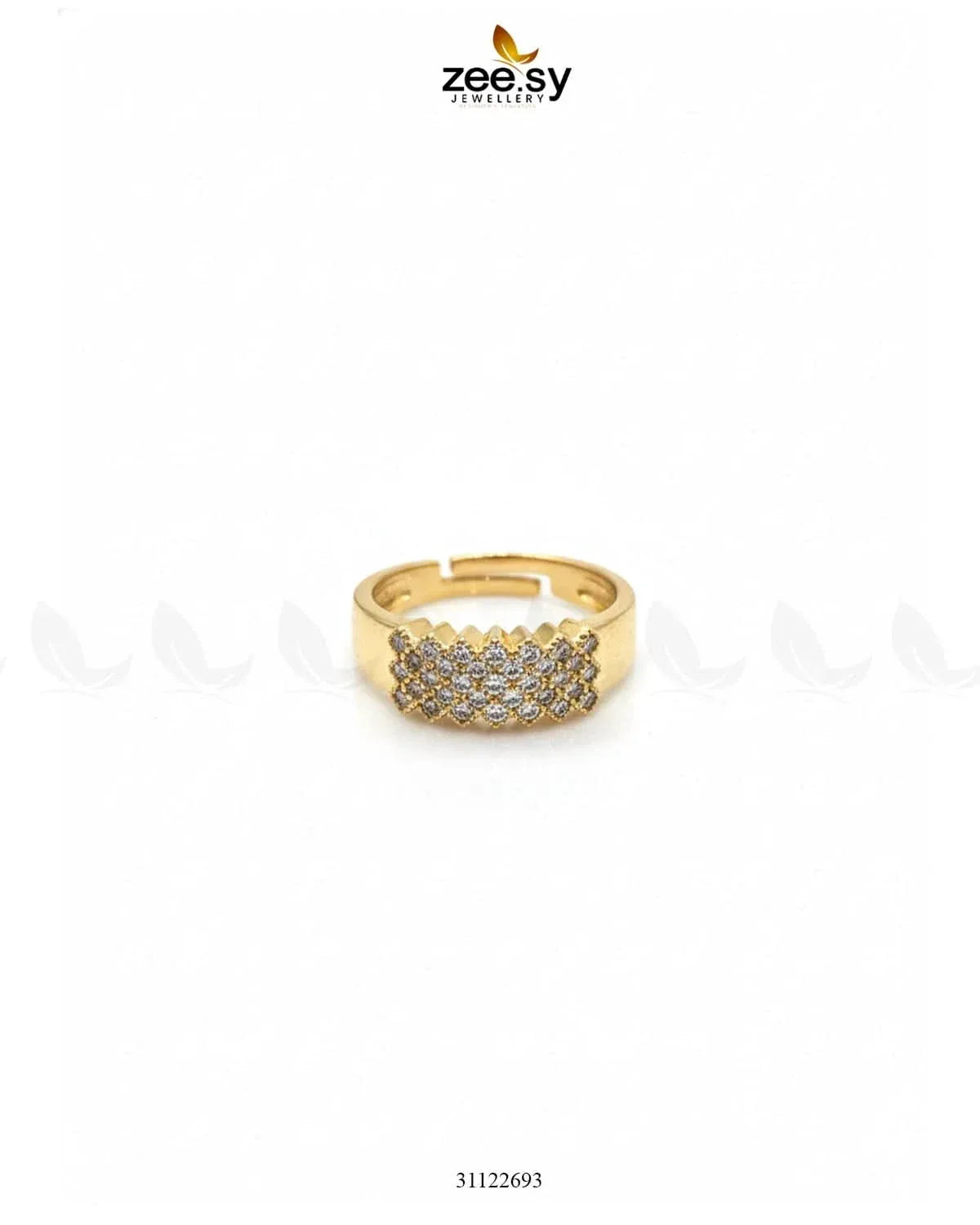 Artisan Geometric Band Ring Finger Ring - Zeesy Jewellery Pakistan | Premium Artificial & Imitation Jewellery