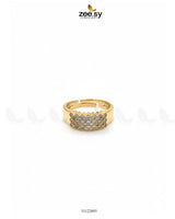 Artisan Geometric Band Ring Finger Ring - Zeesy Jewellery Pakistan | Premium Artificial & Imitation Jewellery