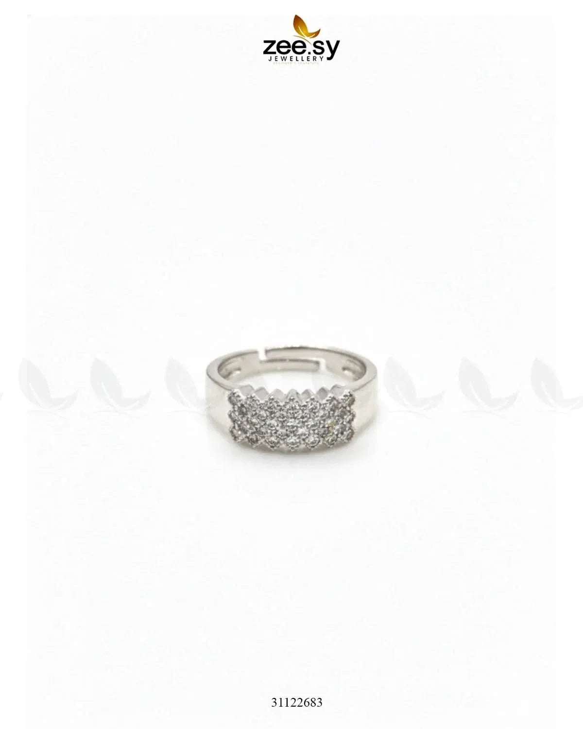 Artisan Geometric Band Ring Finger Ring - Zeesy Jewellery Pakistan | Premium Artificial & Imitation Jewellery