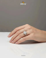 Chic Everyday Sparkle Band Ring Finger Ring - Zeesy Jewellery Pakistan | Premium Artificial & Imitation Jewellery