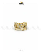 Dazzling Cut Cluster Ring Finger Ring - Zeesy Jewellery Pakistan | Premium Artificial & Imitation Jewellery