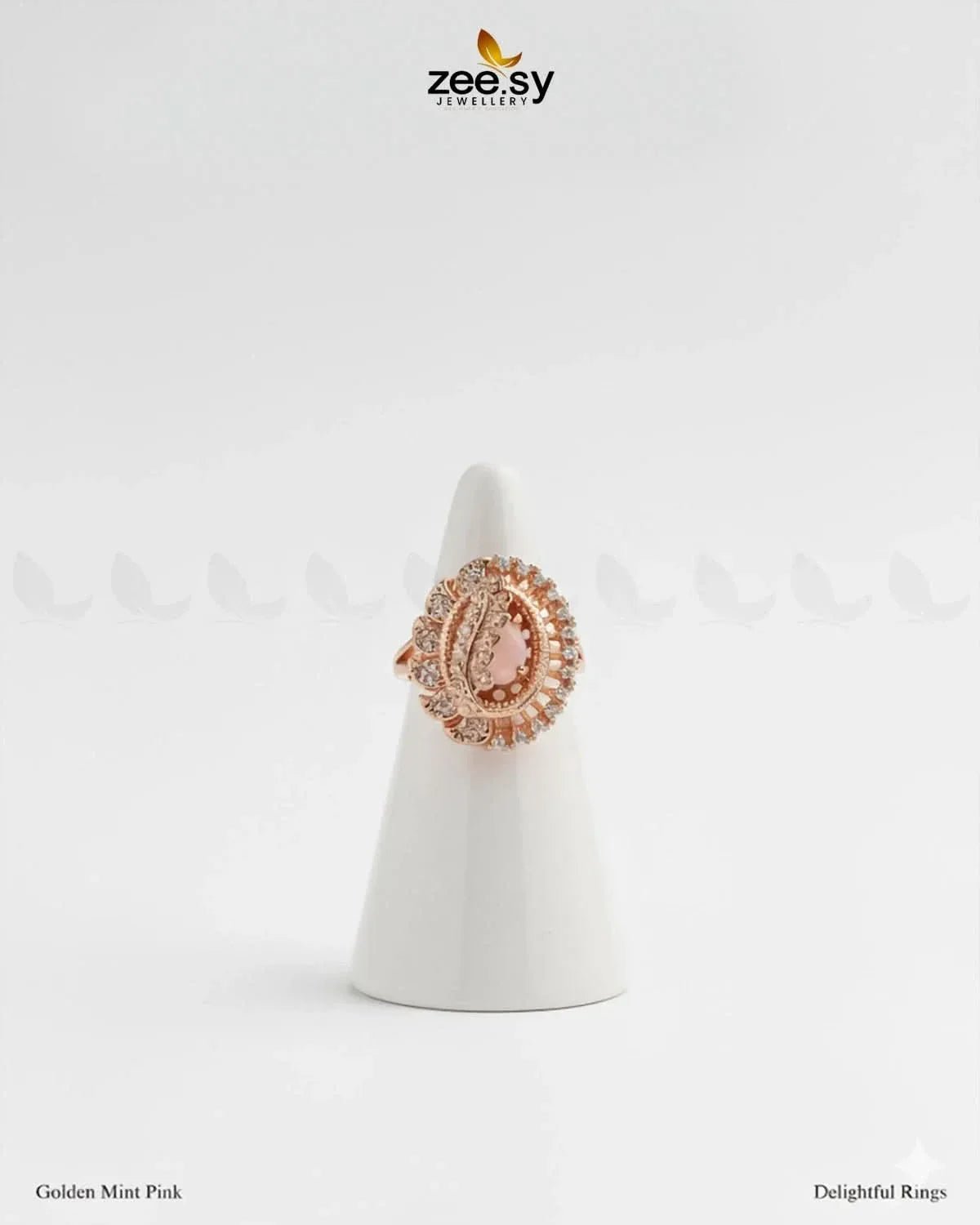 Delightful Ring Finger Ring - Zeesy Jewellery Pakistan | Premium Artificial & Imitation Jewellery