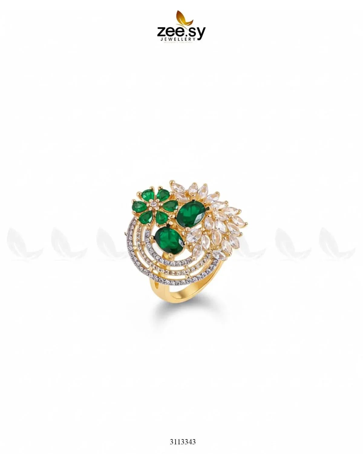 Zoya's Ring Finger Ring - Zeesy Jewellery Pakistan | Premium Artificial & Imitation Jewellery