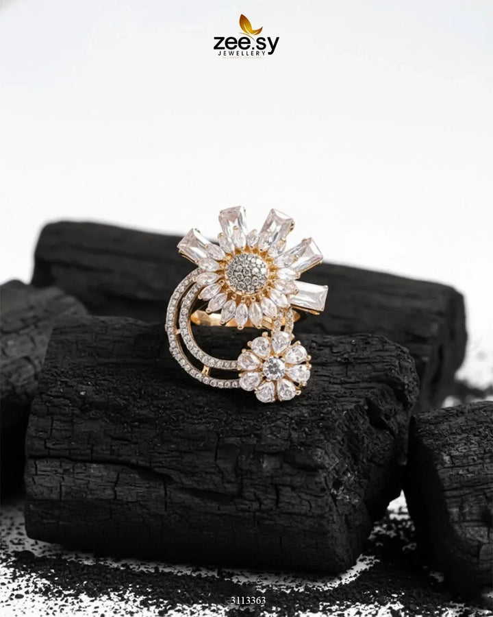 Aima Baig Ring Finger Ring - Zeesy Jewellery Pakistan | Premium Artificial & Imitation Jewellery