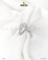 Sunstone Ring Finger Ring - Zeesy Jewellery Pakistan | Premium Artificial & Imitation Jewellery