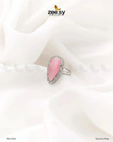 Sunstone Ring Finger Ring - Zeesy Jewellery Pakistan | Premium Artificial & Imitation Jewellery