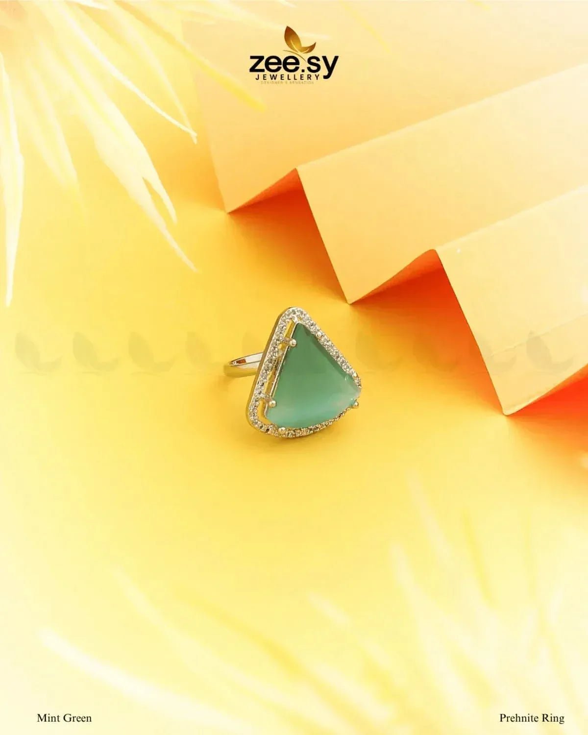 Prehnite Ring - Zeesy.pk
