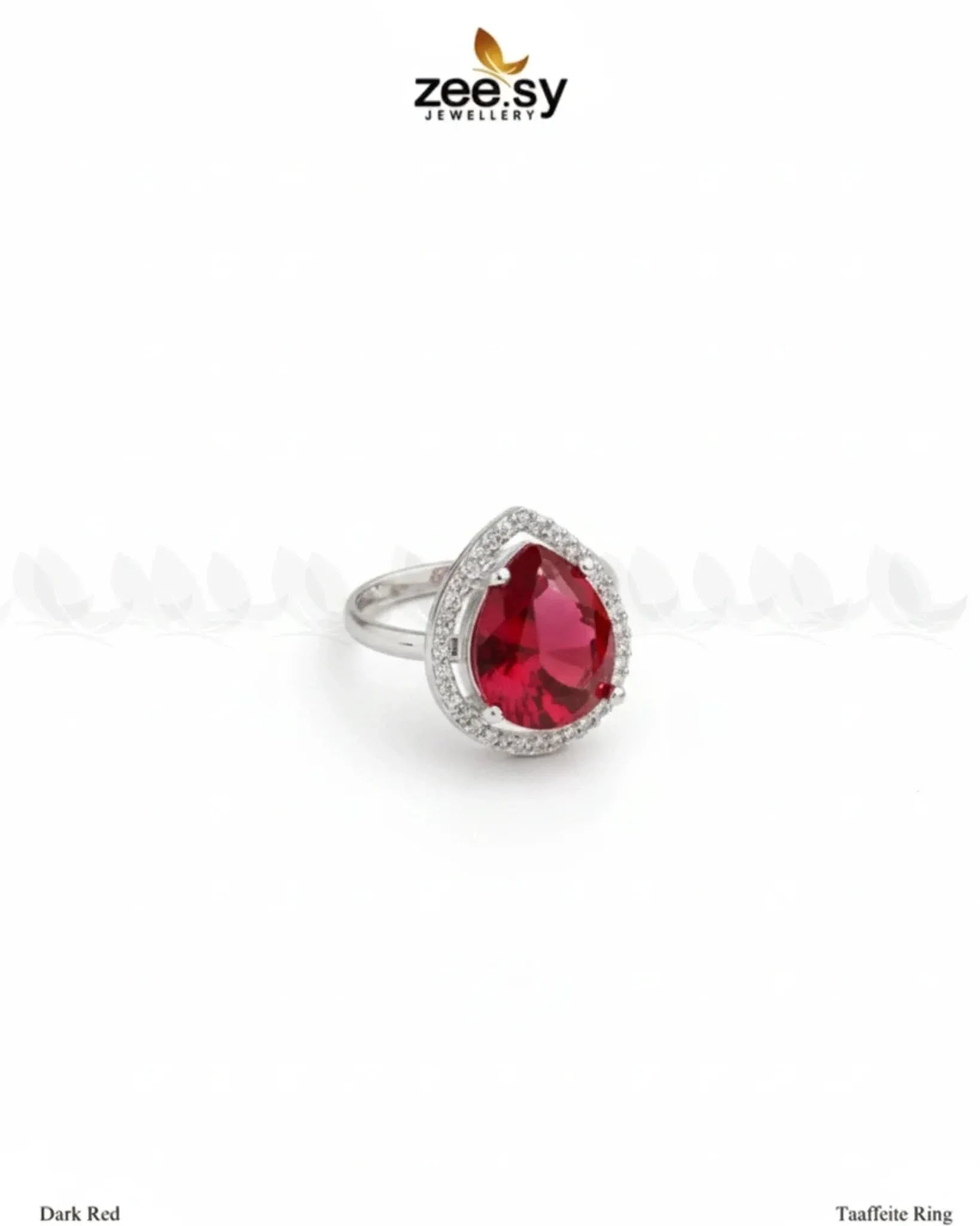 Taaffeite Ring Finger Ring - Zeesy Jewellery Pakistan | Premium Artificial & Imitation Jewellery