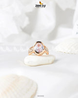 Amethyst Ring White 19 Finger Ring - Zeesy Jewellery Pakistan | Premium Artificial & Imitation Jewellery