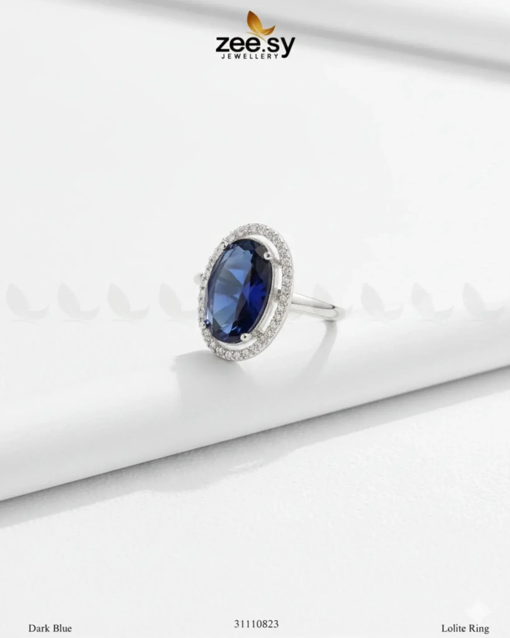 Lolite Ring Finger Ring - Zeesy Jewellery Pakistan | Premium Artificial & Imitation Jewellery