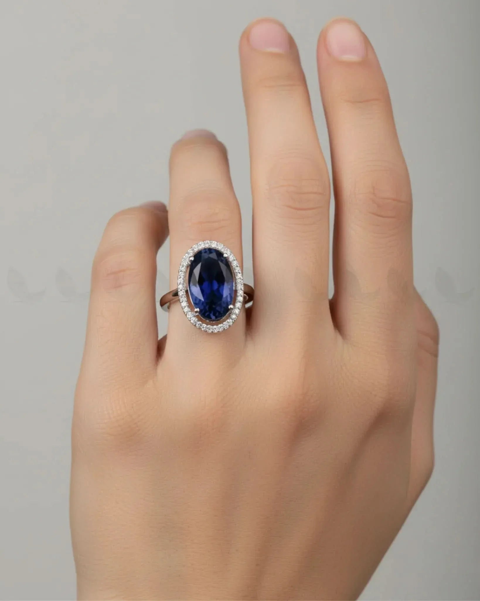 Lolite Ring Finger Ring - Zeesy Jewellery Pakistan | Premium Artificial & Imitation Jewellery