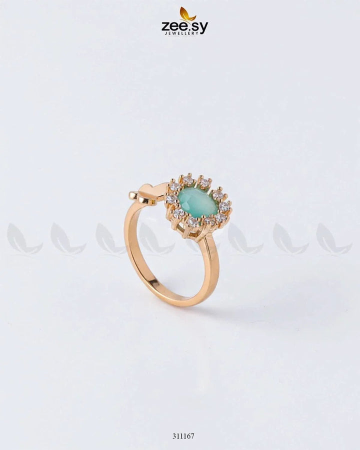 Peony Ring Finger Ring - Zeesy Jewellery Pakistan | Premium Artificial & Imitation Jewellery