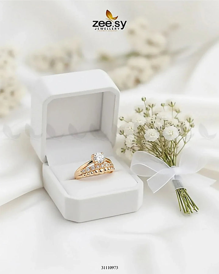 Auraya Ring Finger Ring - Zeesy Jewellery Pakistan | Premium Artificial & Imitation Jewellery