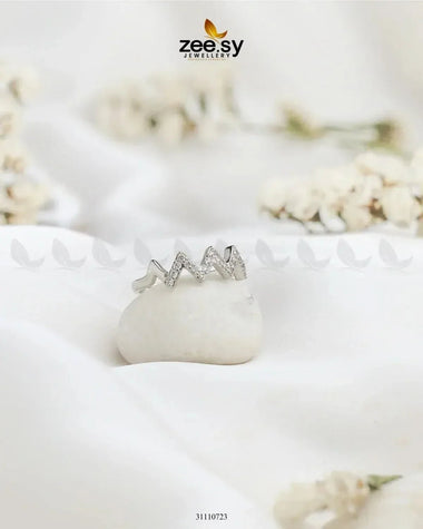 Velmara Ring Silver Finger Ring - Zeesy Jewellery Pakistan | Premium Artificial & Imitation Jewellery