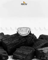 Druzy Ring Finger Ring - Zeesy Jewellery Pakistan | Premium Artificial & Imitation Jewellery