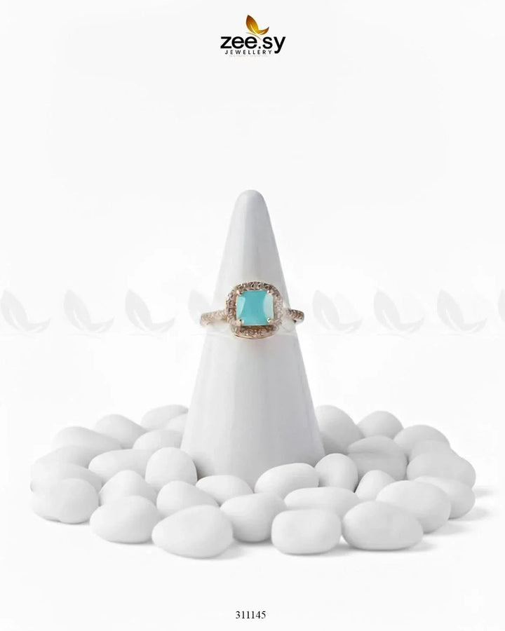 Ember Glow Ring Finger Ring - Zeesy Jewellery Pakistan | Premium Artificial & Imitation Jewellery
