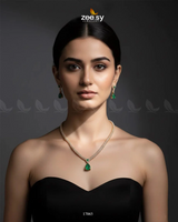 Nargis Zircon Necklace - Zeesy Jewellery
