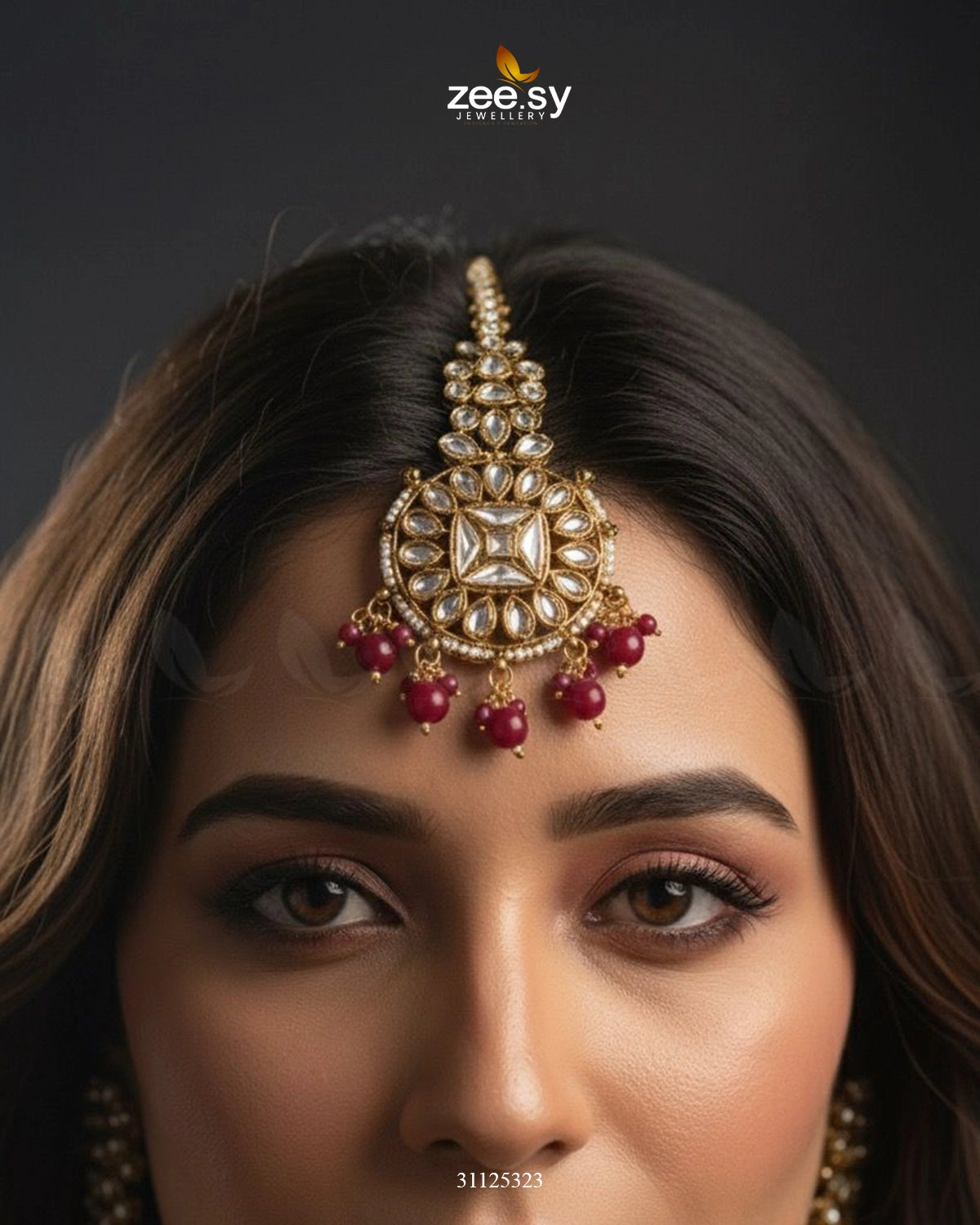 Gilded Perpetual Crystal Necklace Set - Zeesy Jewellery