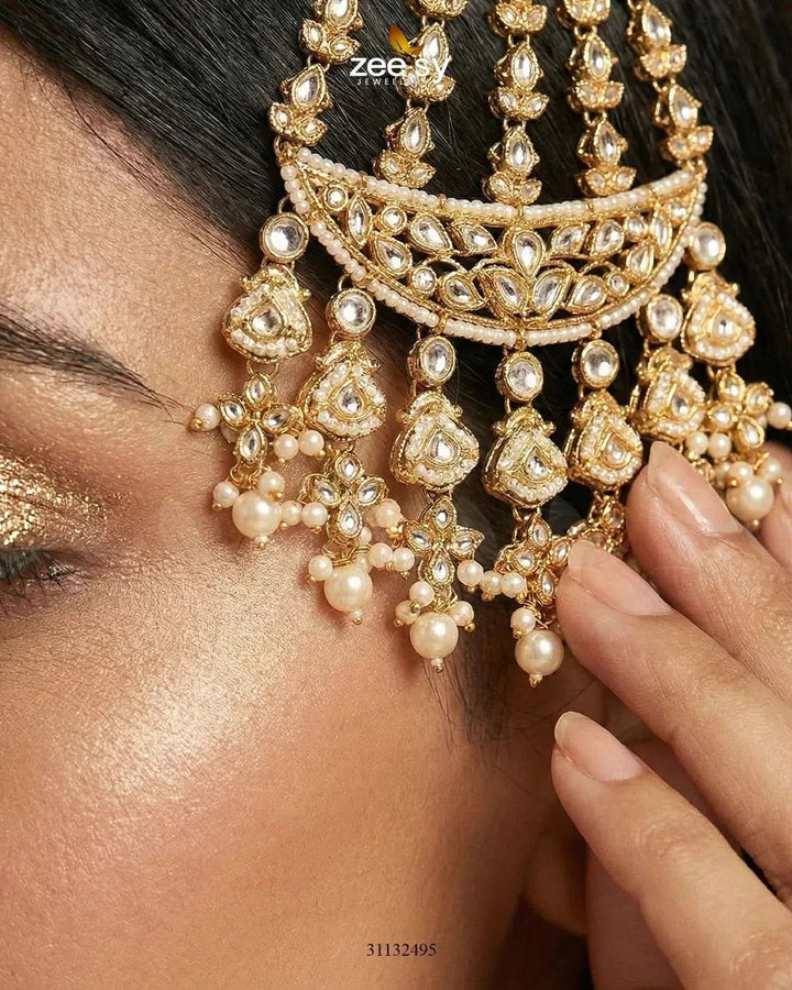 Bloom Pearl Vintage Jhumar jhumar - Zeesy Jewellery Pakistan | Premium Artificial & Imitation Jewellery