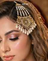 Gulnar Floral Beads Jhumar jhumar - Zeesy Jewellery Pakistan | Premium Artificial & Imitation Jewellery