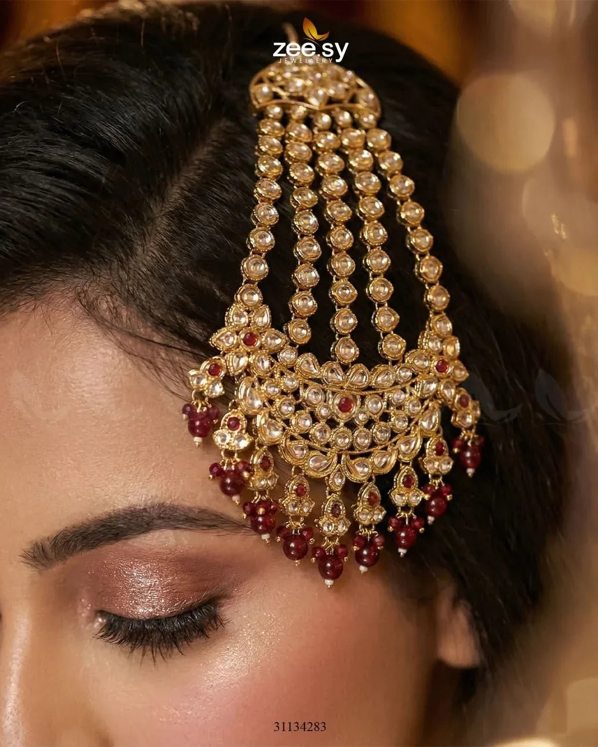Majestic Faux Pearl Jhumar jhumar - Zeesy Jewellery Pakistan | Premium Artificial & Imitation Jewellery