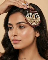 Shahi Floral Kundan Jhumar jhumar - Zeesy Jewellery Pakistan | Premium Artificial & Imitation Jewellery