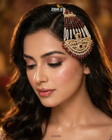 Shahi Floral Kundan Jhumar jhumar - Zeesy Jewellery Pakistan | Premium Artificial & Imitation Jewellery