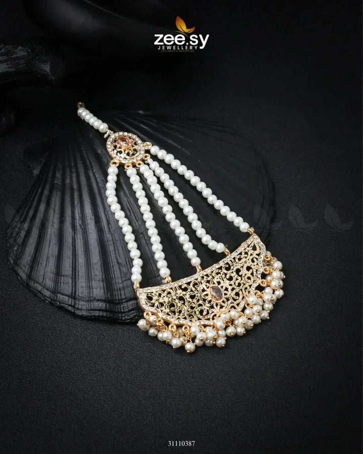 Ruhani Jhumar Champagne jhumar - Zeesy Jewellery Pakistan | Premium Artificial & Imitation Jewellery