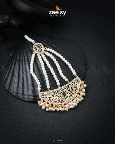 Ruhani Jhumar Green jhumar - Zeesy Jewellery Pakistan | Premium Artificial & Imitation Jewellery