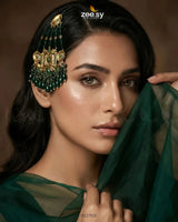 Shyama Beaded Pearl Jhumar jhumar - Zeesy Jewellery Pakistan | Premium Artificial & Imitation Jewellery