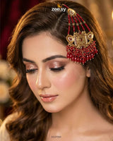 Shyama Beaded Pearl Jhumar jhumar - Zeesy Jewellery Pakistan | Premium Artificial & Imitation Jewellery