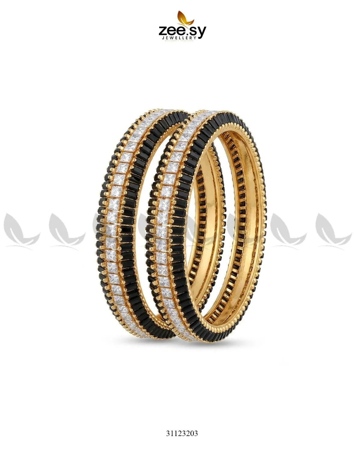 kalyani Rich Traditional Tiered Gem Bangles