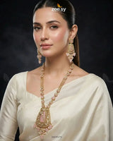 Egyptian Faux Pearl Malla Set Malla Necklace - Zeesy Jewellery Pakistan | Premium Artificial & Imitation Jewellery