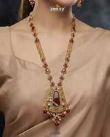 Egyptian Faux Pearl Malla Set Malla Necklace - Zeesy Jewellery Pakistan | Premium Artificial & Imitation Jewellery