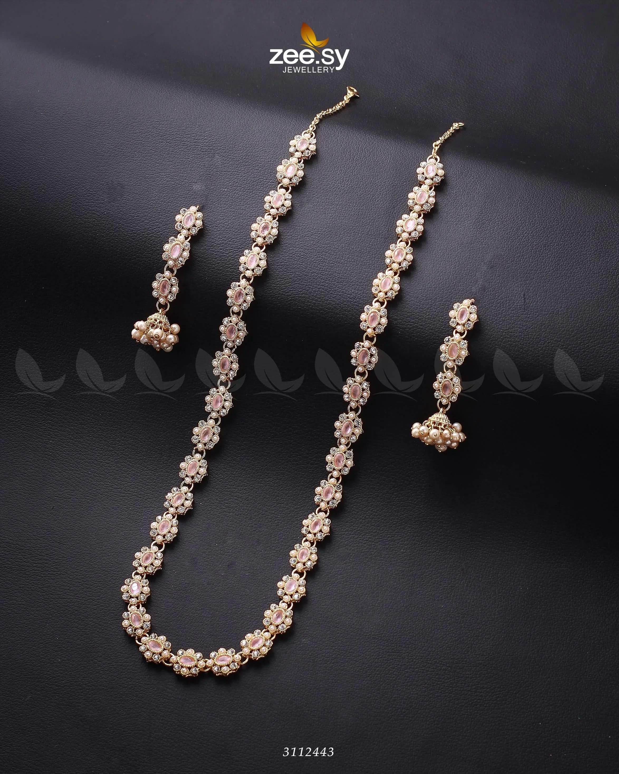 Reema Malla Necklace - Zeesy.pk