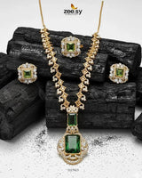 Safina Malla Necklace Set - Zeesy.pk
