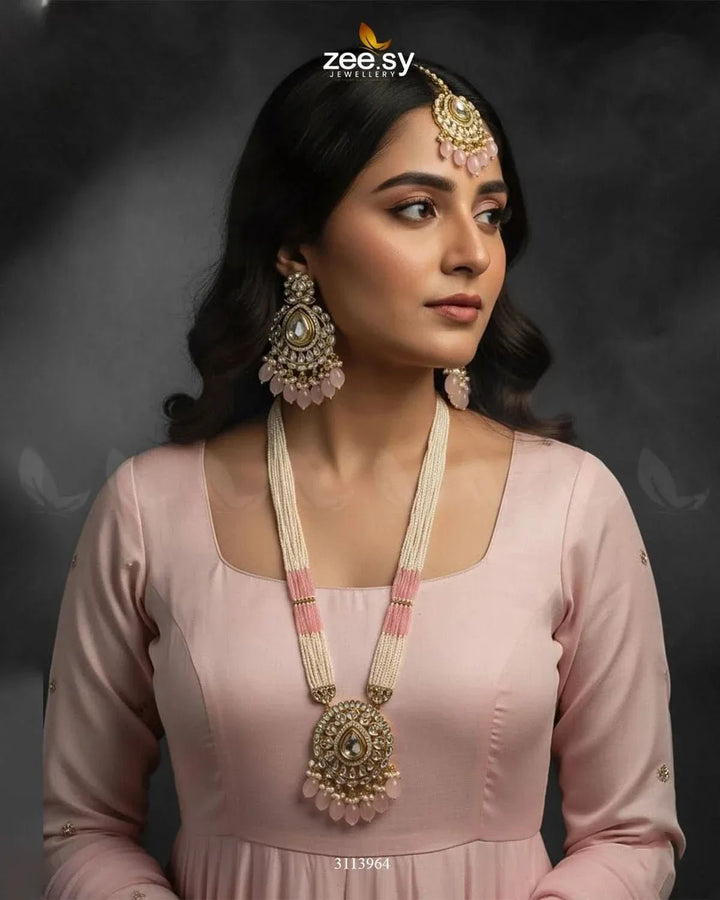 Maranta Malla Set Malla Necklace - Zeesy Jewellery Pakistan | Premium Artificial & Imitation Jewellery