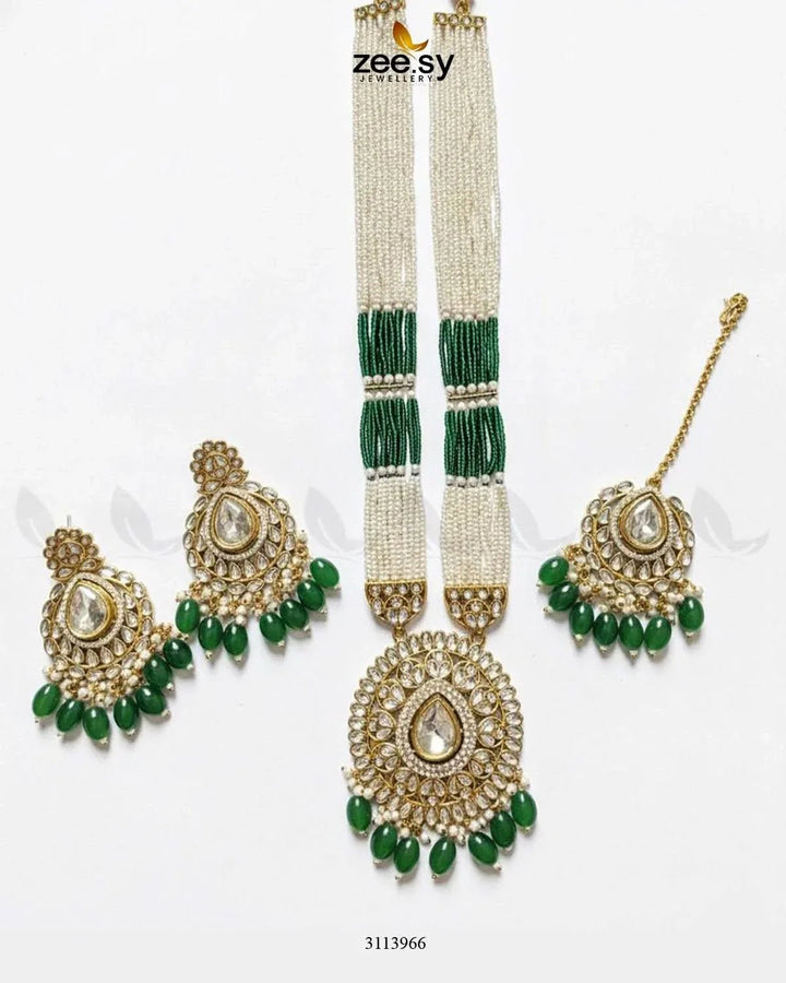 Maranta Malla Set Malla Necklace - Zeesy Jewellery Pakistan | Premium Artificial & Imitation Jewellery