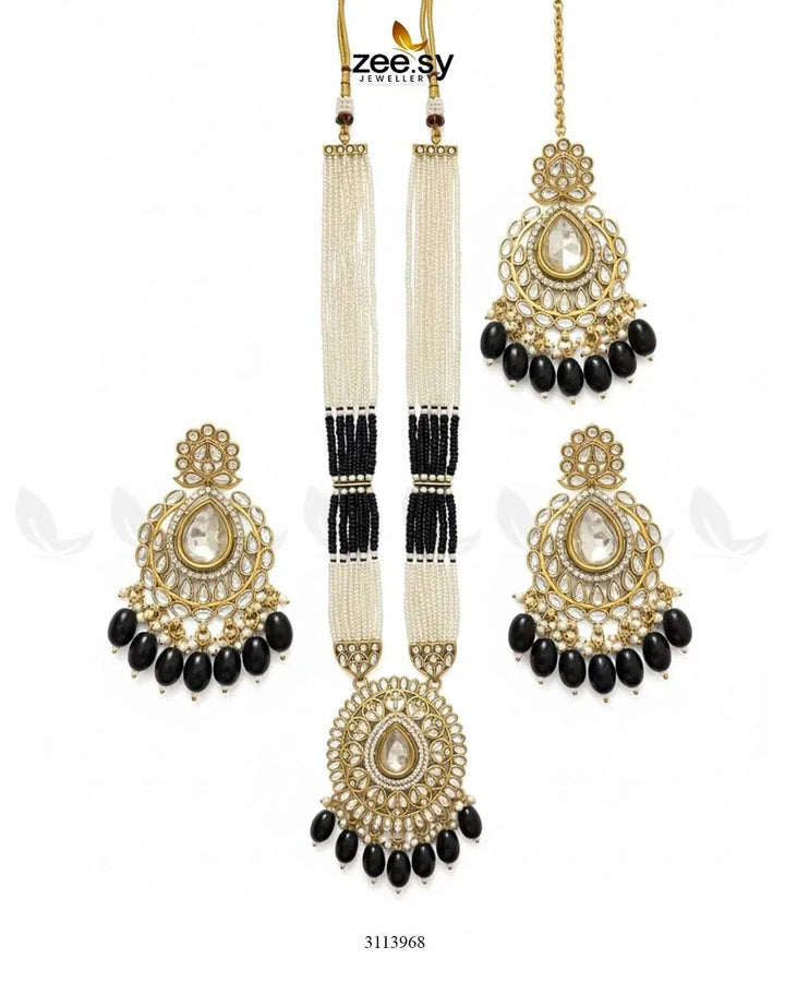 Maranta Malla Set Malla Necklace - Zeesy Jewellery Pakistan | Premium Artificial & Imitation Jewellery