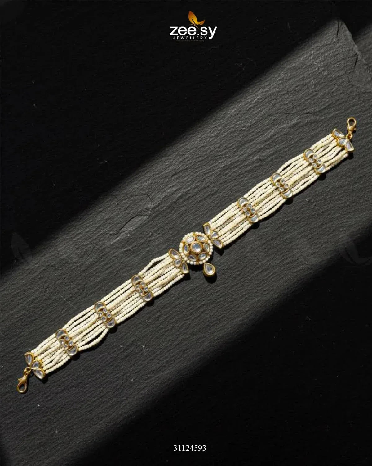 Ancestral Jewel Forehead Sheesh Patti MATHA PATI - Zeesy Jewellery Pakistan | Premium Artificial & Imitation Jewellery