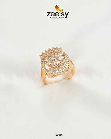 Shein Flower Ring White Finger Ring - Zeesy Jewellery Pakistan | Premium Artificial & Imitation Jewellery