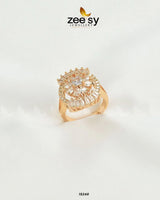 Shein Flower Ring White Finger Ring - Zeesy Jewellery Pakistan | Premium Artificial & Imitation Jewellery