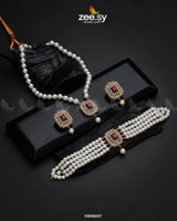 MALLA NECKLACE-0850 - Zeesy.pk