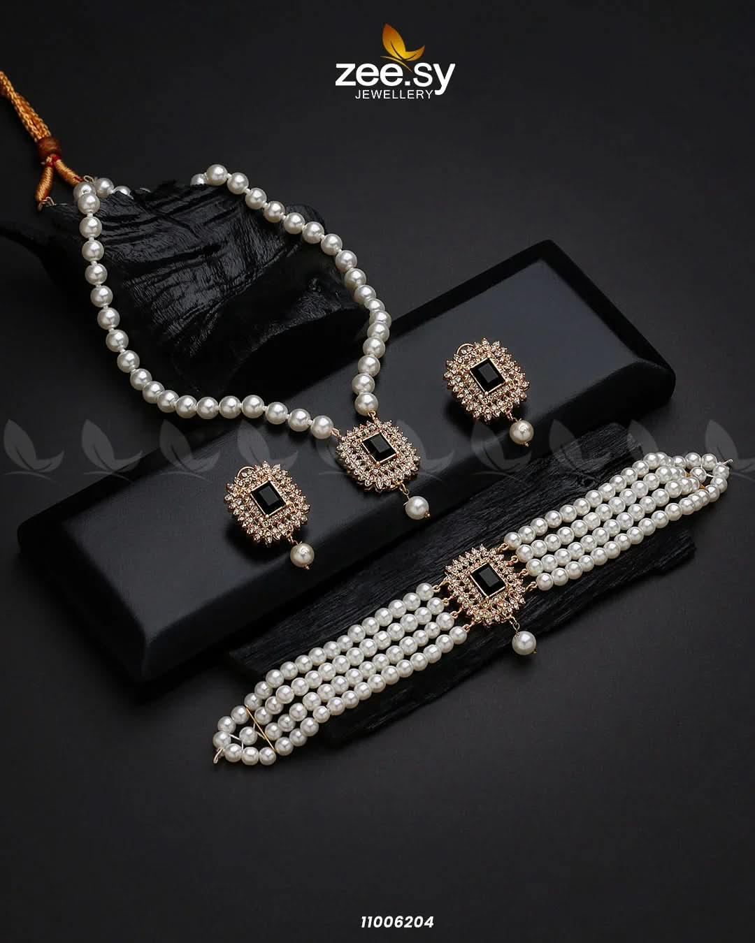 MALLA NECKLACE-0850 - Zeesy.pk