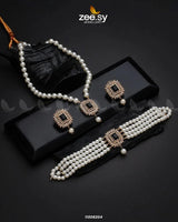 MALLA NECKLACE-0850 - Zeesy.pk