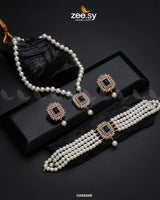 MALLA NECKLACE-0850 - Zeesy.pk