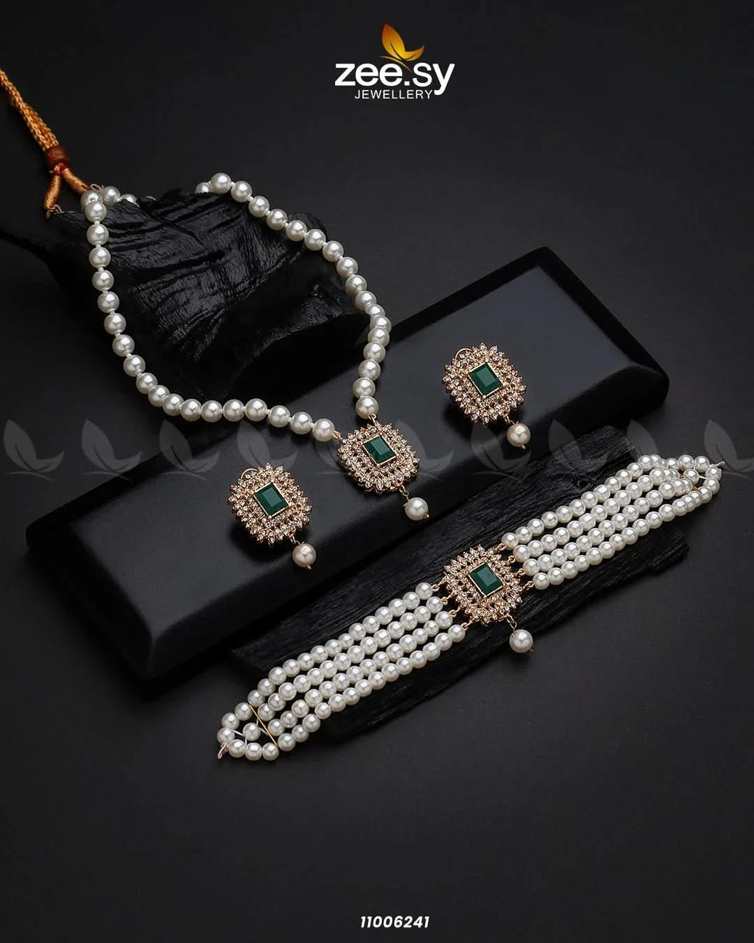 MALLA NECKLACE-0850 - Zeesy.pk