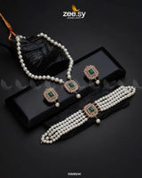 MALLA NECKLACE-0850 - Zeesy.pk