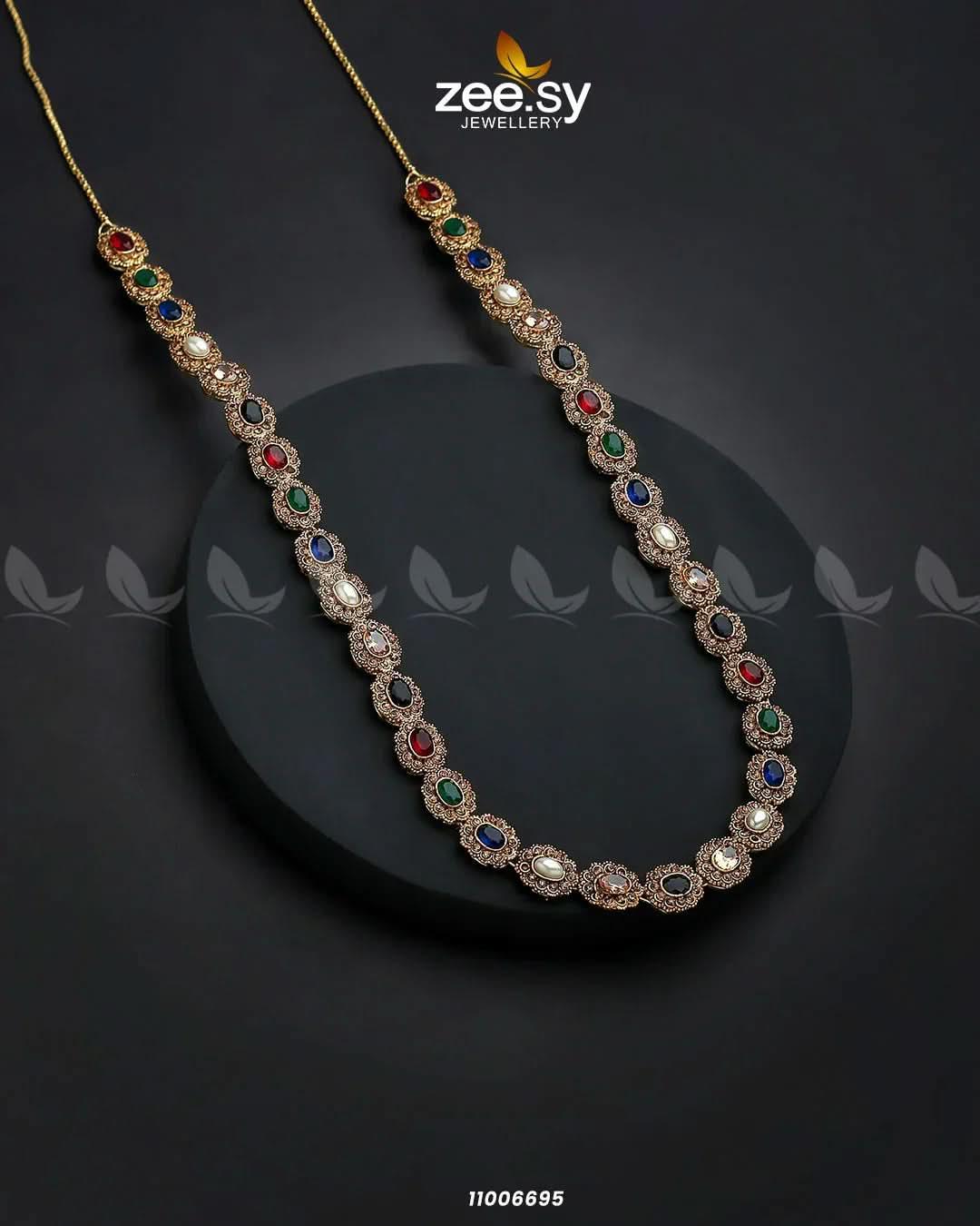 MALLA NECKLACE-0915 - Zeesy.pk